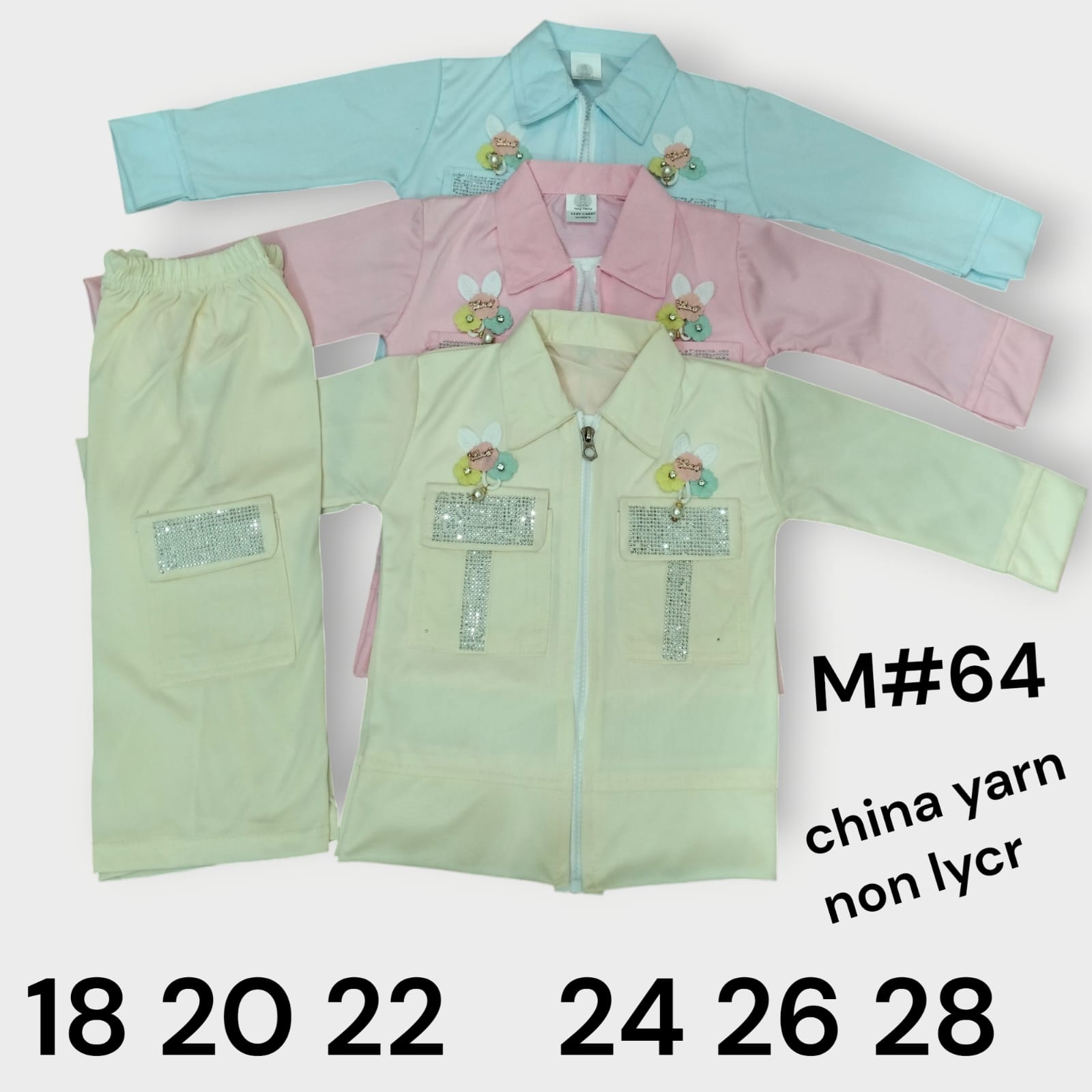 m64 china yarn double pocket 24 28