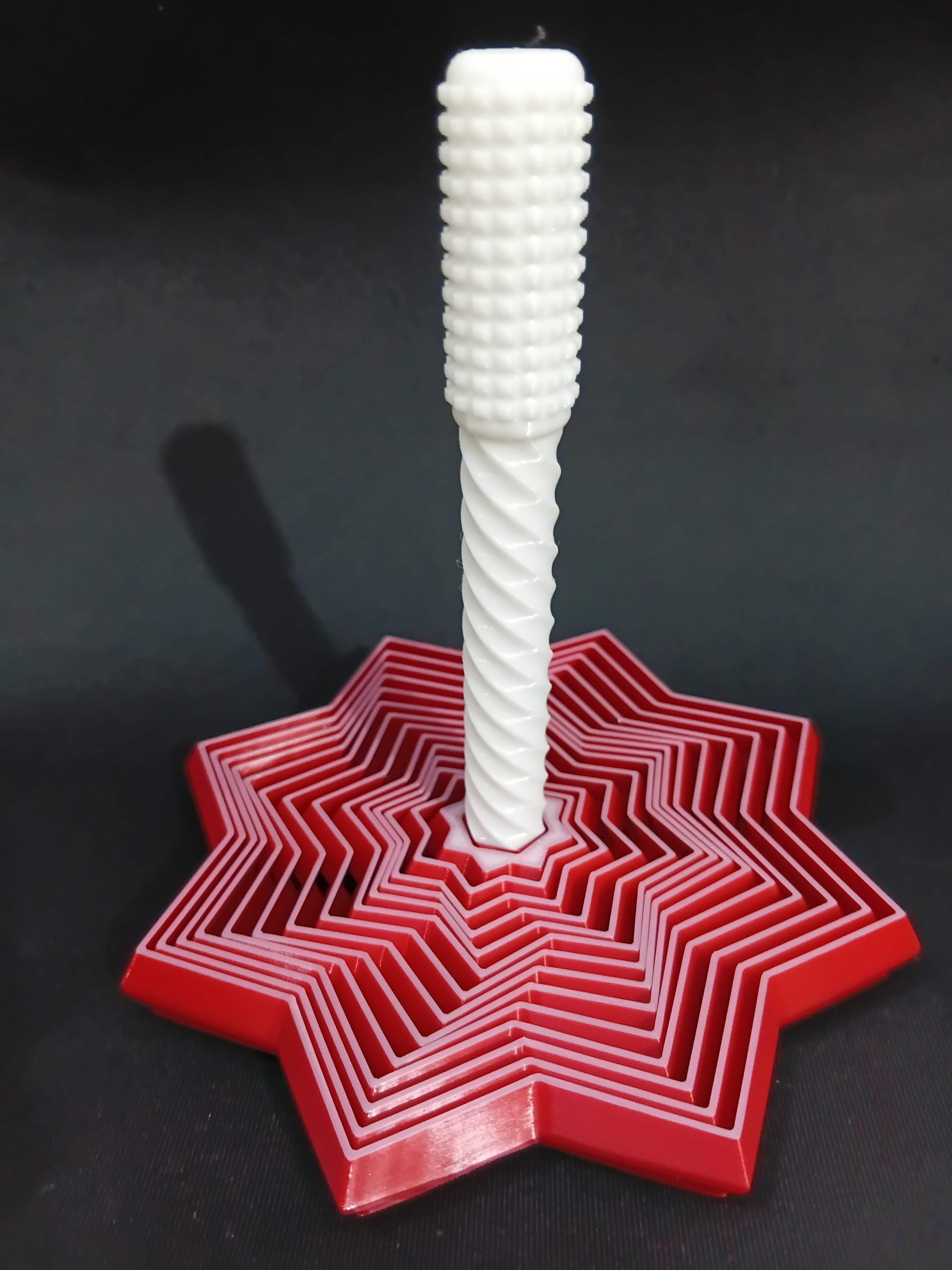 3D Printed Spinny Collapsible Fidget Toy | Optical Illusion Desk Toy | Stress Relief & Sensory Toy | PLA — photo 1