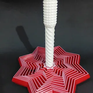 3D Printed Spinny Collapsible Fidget Toy | Optical Illusion Desk Toy | Stress Relief & Sensory Toy | PLA